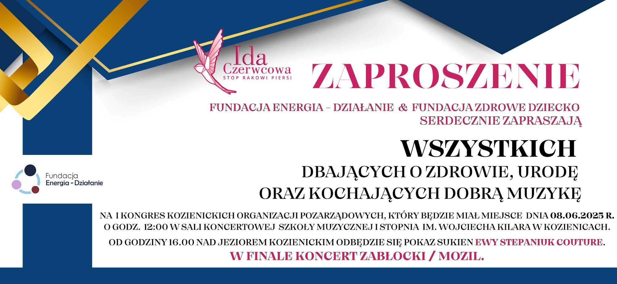 Zaproszenie - I Kongres Kozienickich Organizacji Pozarządowych